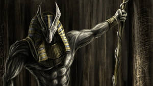 Egypt Art Anubis Wallpaper