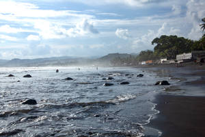 El Salvador San Blas Beach Wallpaper