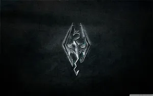 Elder Scrolls Skyrim Logo Wallpaper