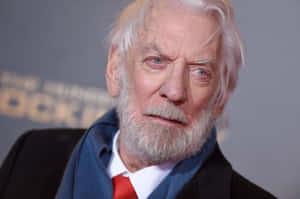 Elderly Actor Red Carpet Look Wallpaper