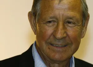 Elderly Gentleman Smiling Portrait Wallpaper