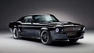 Electric Ford Mustang Car Model Wallpaper