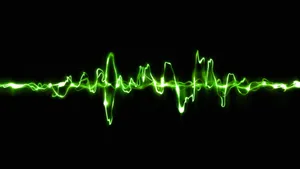 Electronics Audio Wave Symbol Wallpaper