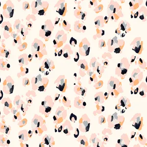 Elegant Cheetah Print In Pale Pink Wallpaper