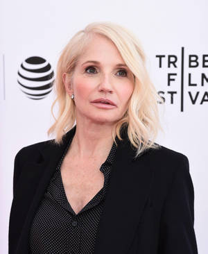 Elegant Ellen Barkin At The Tribeca Film Festival Wallpaper