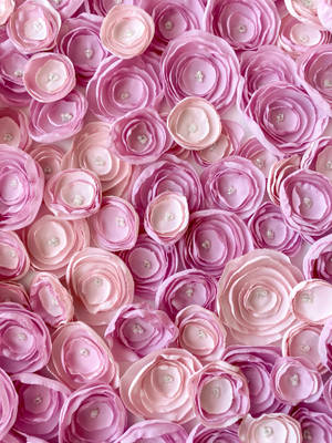 Elegant Floral Lock Screen For Iphone Wallpaper