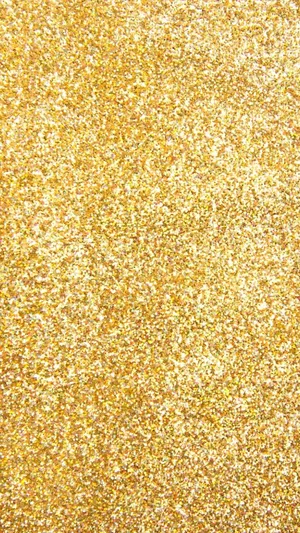 Elegant Golden Glitter Sparkle Iphone Wallpaper