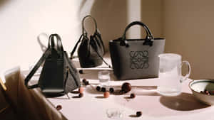 Elegant Loewe Bag Collection Wallpaper