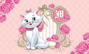 Elegant Marie Cat Wallpaper