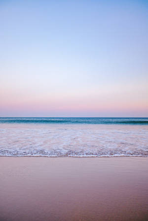 Elegant Pastel Phone In Mint Shade Wallpaper