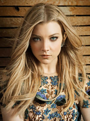 Elegant Portrait Of Natalie Dormer Smiling Wallpaper