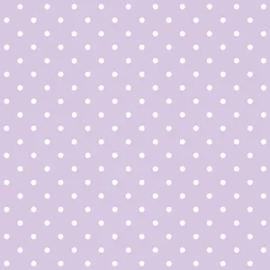Elegant Purple And White Polka Dot Pattern Wallpaper