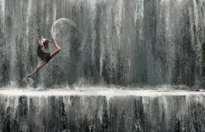 Elegant_ Waterfall_ Dance.jpg Wallpaper