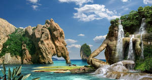 Elephant And Buddha 3d Nature Wallpaper