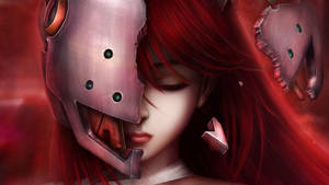 Elfen Lied Broken Helmet Wallpaper