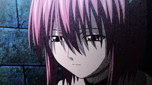 Elfen Lied Sulking Lucy Wallpaper