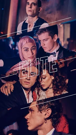 Elite Netflix Characters Poster Wallpaper