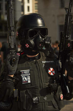 Elite Swat Officers Ready To Serve And Protect Wallpaper