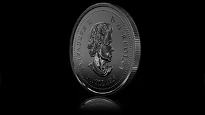 Elizabeth Regina Dollar Coin Wallpaper