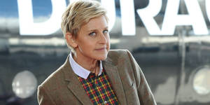 Ellen Degeneres Candid Photograph Wallpaper