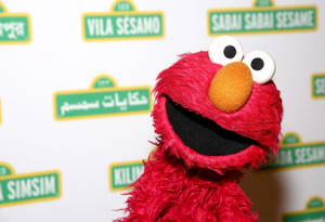 Elmo In Sesame Street Awards Wallpaper