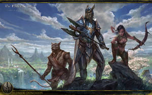 Embark On A Journey Through Tamriel – Experience The World Of Elder Scrolls Online! Wallpaper