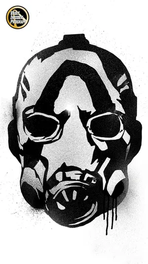 Embark On An Insane Journey With The Psycho From Borderlands 3. Wallpaper