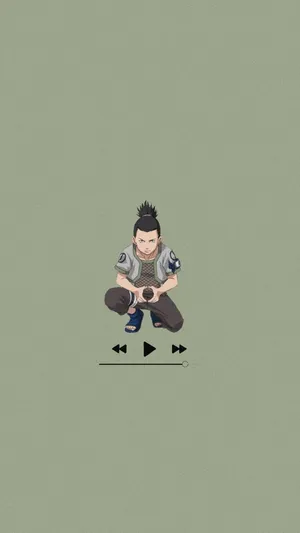 Embody Calm And Collected With Shikamaru Aesthetic Wallpaper
