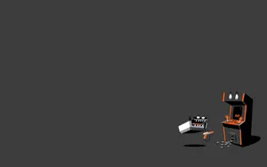 Embrace Simplicity With The Minimalist Gaming Aesthetic Wallpaper