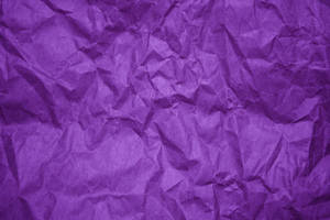 Embrace The Art Of Simplicity With Violet Crumpled Paper Wallpaper