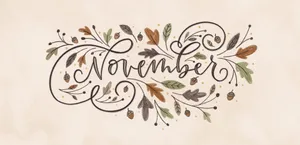 Embrace The Beauty Of Fall Colors This November. Wallpaper