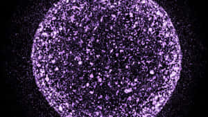 Embrace The Beauty Of Sparkly Purple Glitter Wallpaper