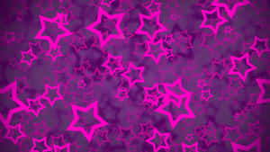 Embrace The Beauty Of The Purple Star Wallpaper