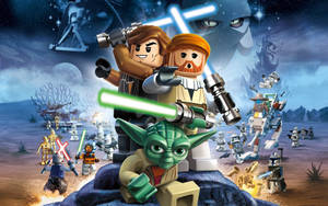 Embrace The Force And Build Lego Star Wars Sets Wallpaper