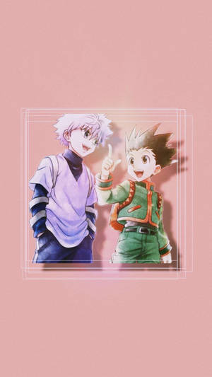 Embrace The Heart Of The Hunter With The Hunter X Hunter Iphone Wallpaper