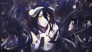 Embrace The Overlord With Albedo. Wallpaper