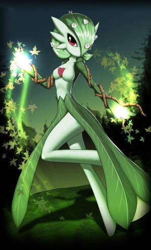 Embrace The Power Of Gardevoir Wallpaper