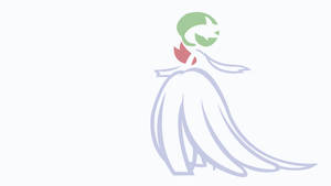 Embrace The Strength Of Mega Gardevoir Wallpaper