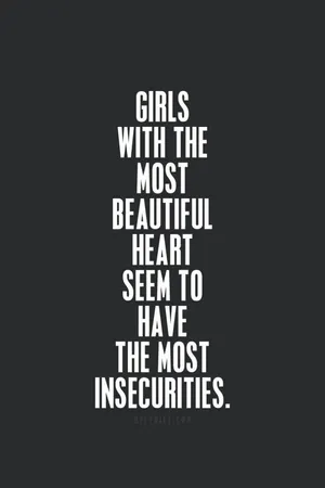 Embracing Imperfections: A Quote About Insecurity Wallpaper
