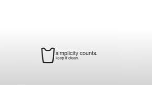 Embracing Simplicity - White Minimalist Theme Wallpaper