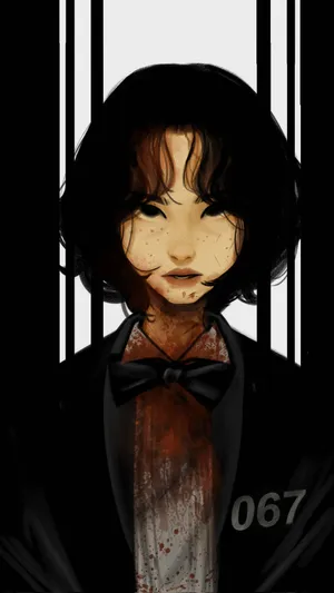 Embracing The Chaos- A Squid Game Journey Wallpaper