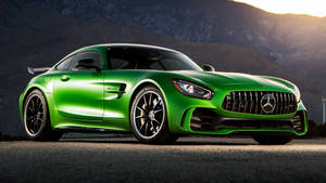 Emerald Green Amg Gt R Wallpaper