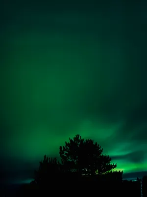 Emerald Green Sky Wallpaper