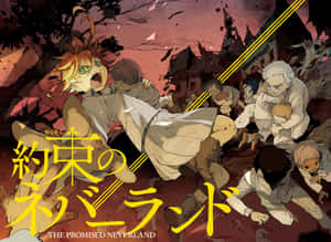 Emma, A Child From Grace Field House In The Promised Neverland, Searching For Hope Wallpaper
