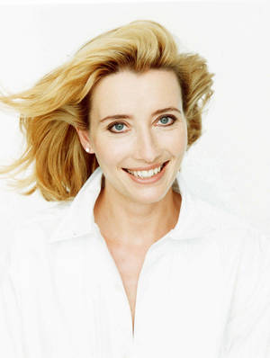 Emma Thompson Chic Photo Wallpaper