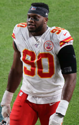 Emmanuel Ogbah Football Jersey 90 Wallpaper