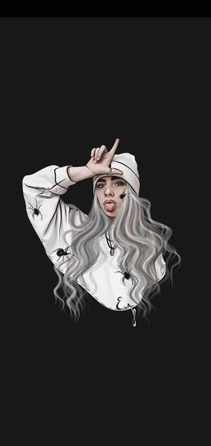 Emo Aesthetic Billie Eilish Wallpaper