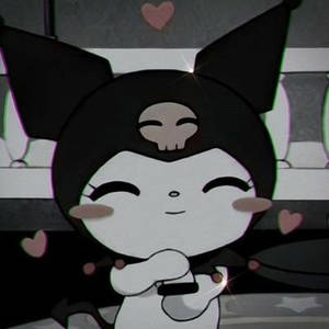 Emo Hello Kitty Kuromi Pfp Wallpaper