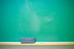 Empty Blackboard Education Wallpaper