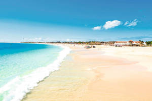 Empty Cape Verde Beach Wallpaper